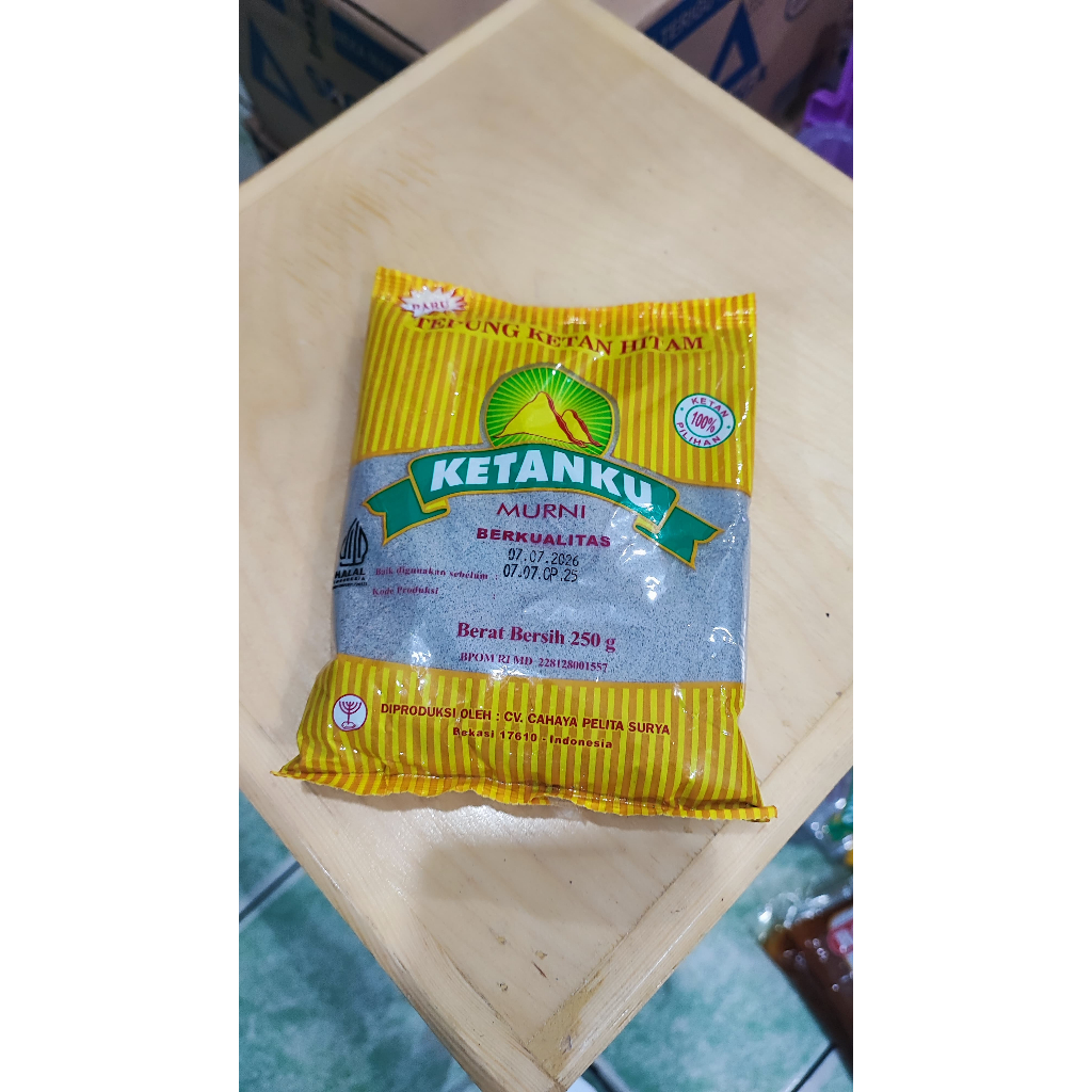 

Tepung Ketan Hitam Ketanku 250Gr 1DUS