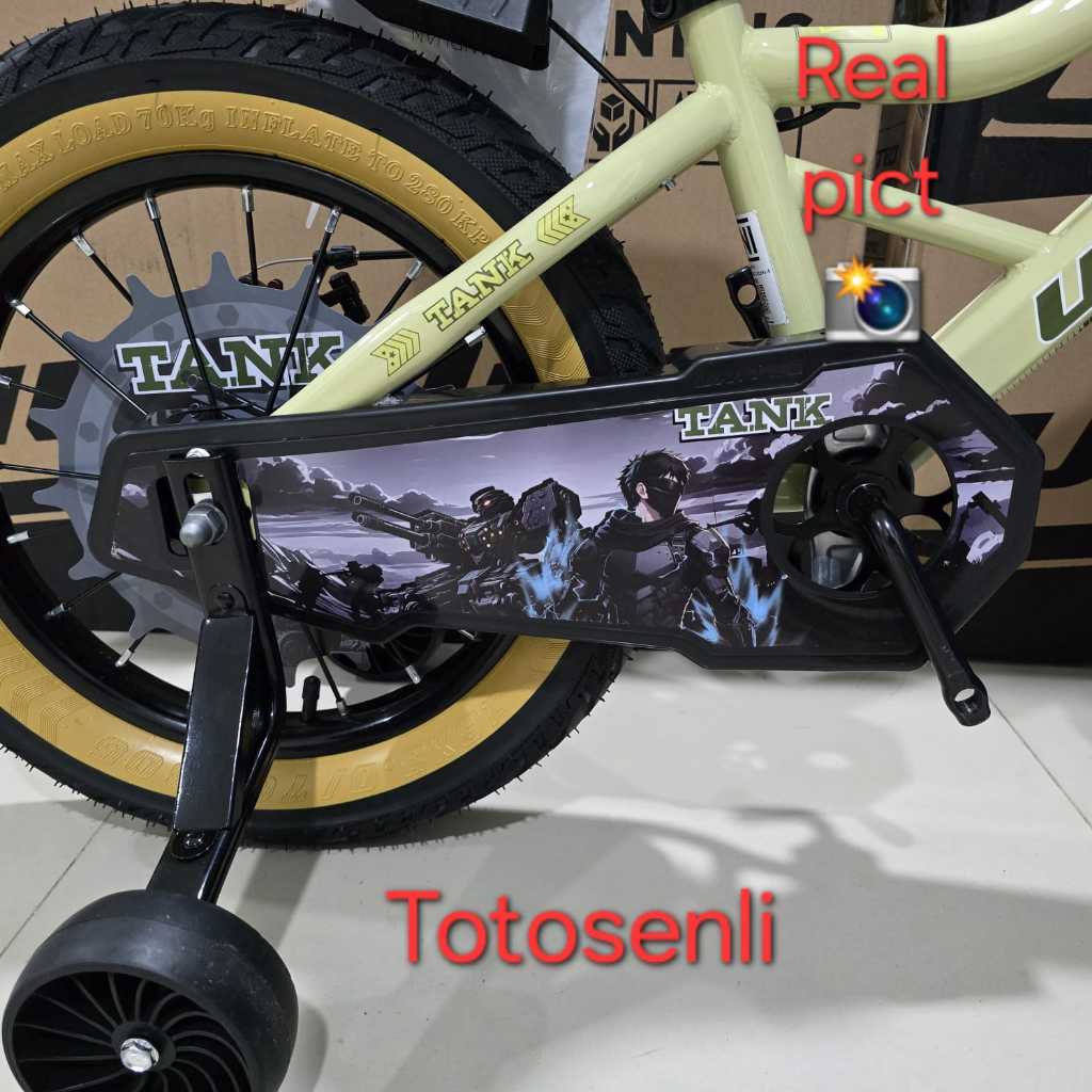 SEPEDA ANAK BMX 16 INCH UNTITED TANK SEPEDA REM CAKRAM SEPEDA ANAK 16 INCH