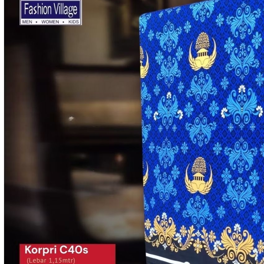 Fashion Village Kain Korpri Sritex -C40s