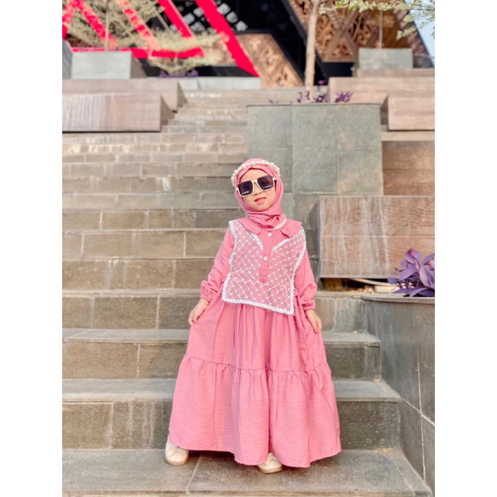 Gamis Anak Model Terbaru | Gamis Anak Terlaris | Konveksi Gamis Anak