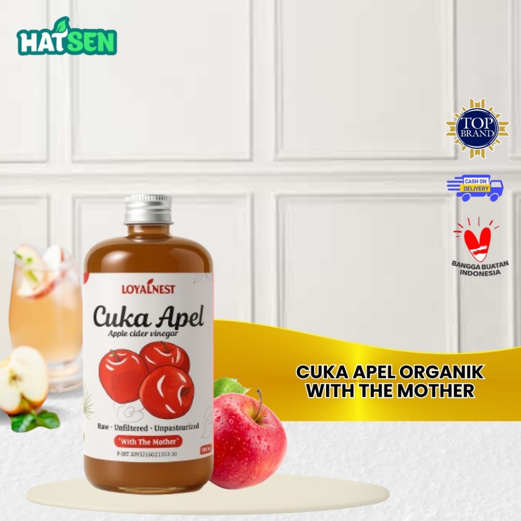 

Loyalnest Cuka Apel With Mother 500ml