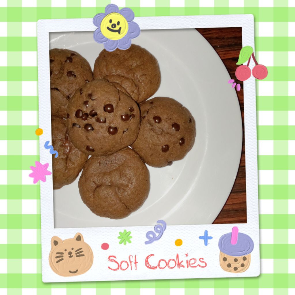 

Choco Soft Baked Cookies (isi 6 pcs)