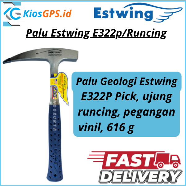 Palu Geologi Estwing E322p/Runcing