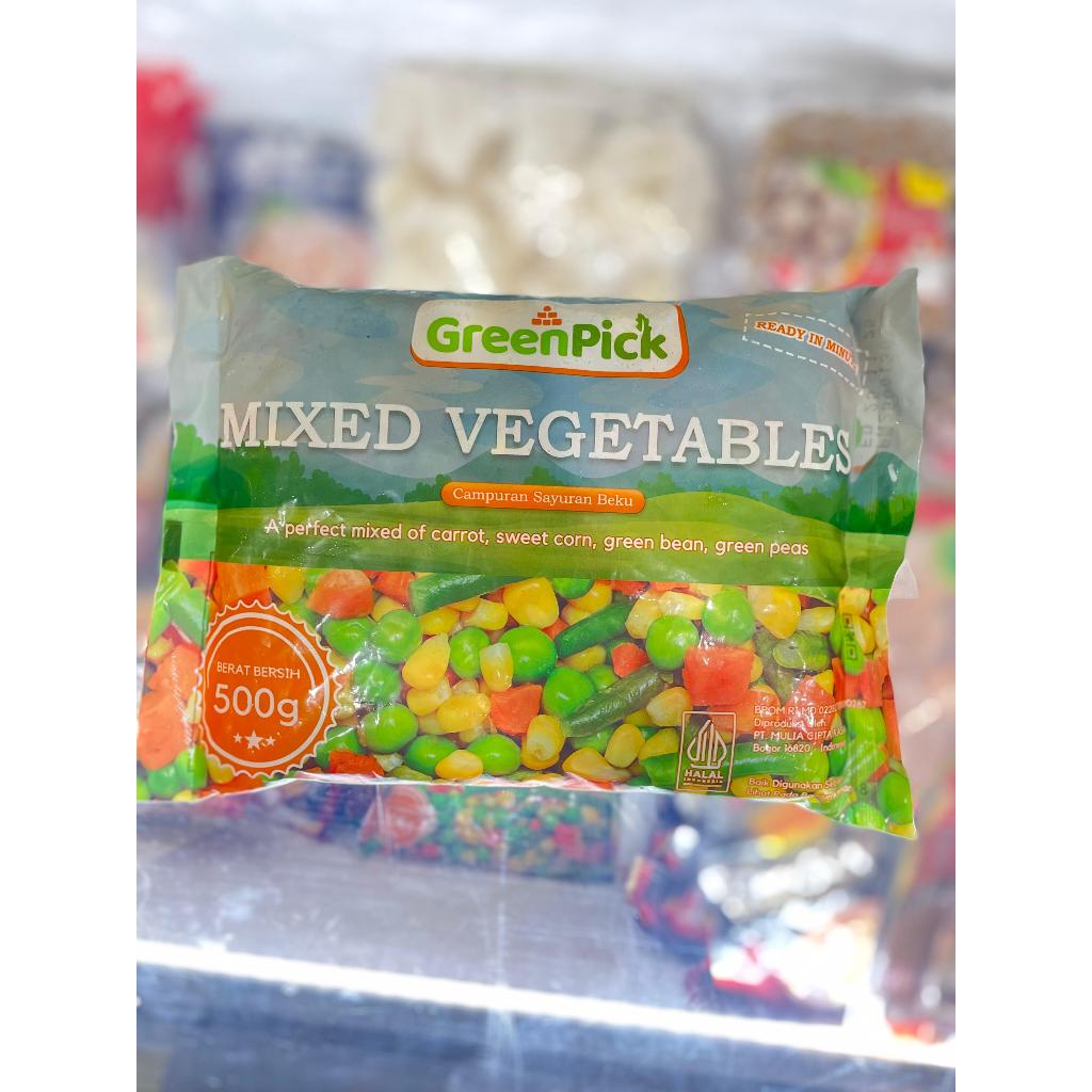 

GreenPick Mixed Vegetables 500gr