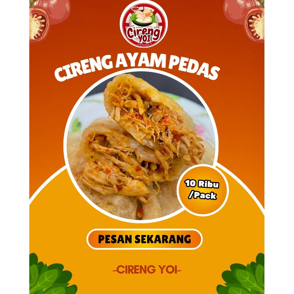 

Cireng Ayam Suwir Pedas