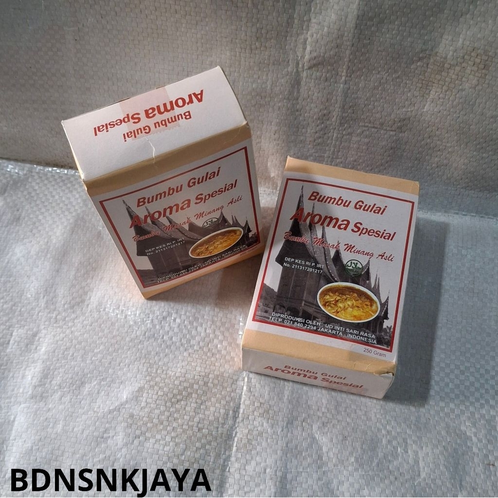 

bumbu gulai AROMA spesial bumbu masak minang asli 250gram