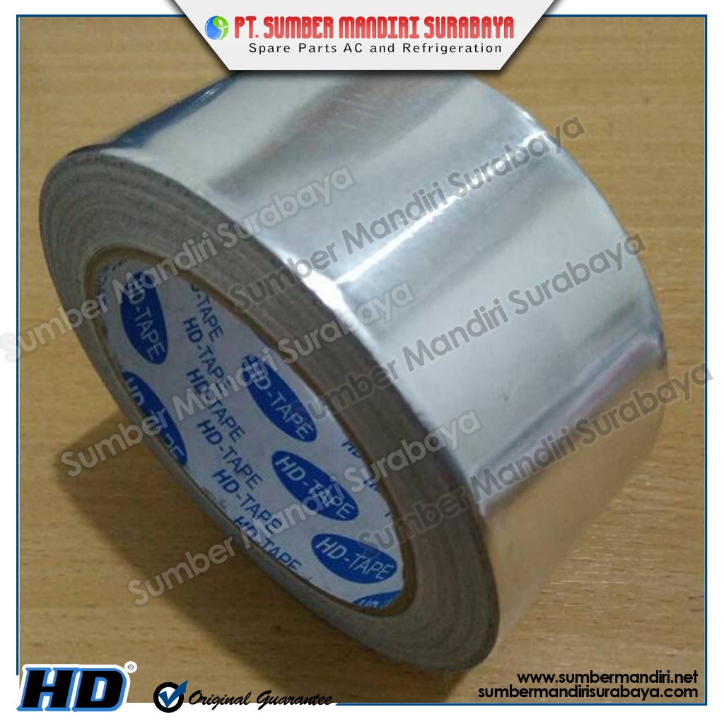 Aluminium Foil Tape - Isolasi Alumunium Merek HD
