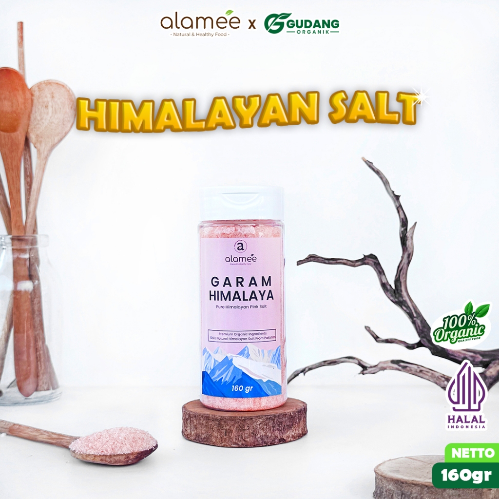 

Garam Himalaya Organik Himalayan Pink Salt 160 G gudang organik