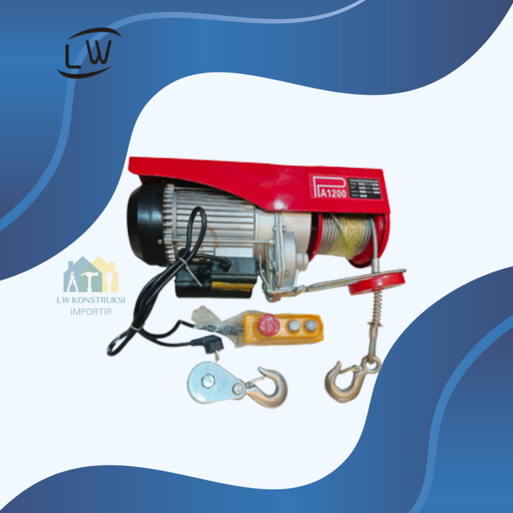 ELECTRIC WIRE ROPE HOIST PA 1200 / TAKEL KATROL LISTRIK SANJIA PA 1200