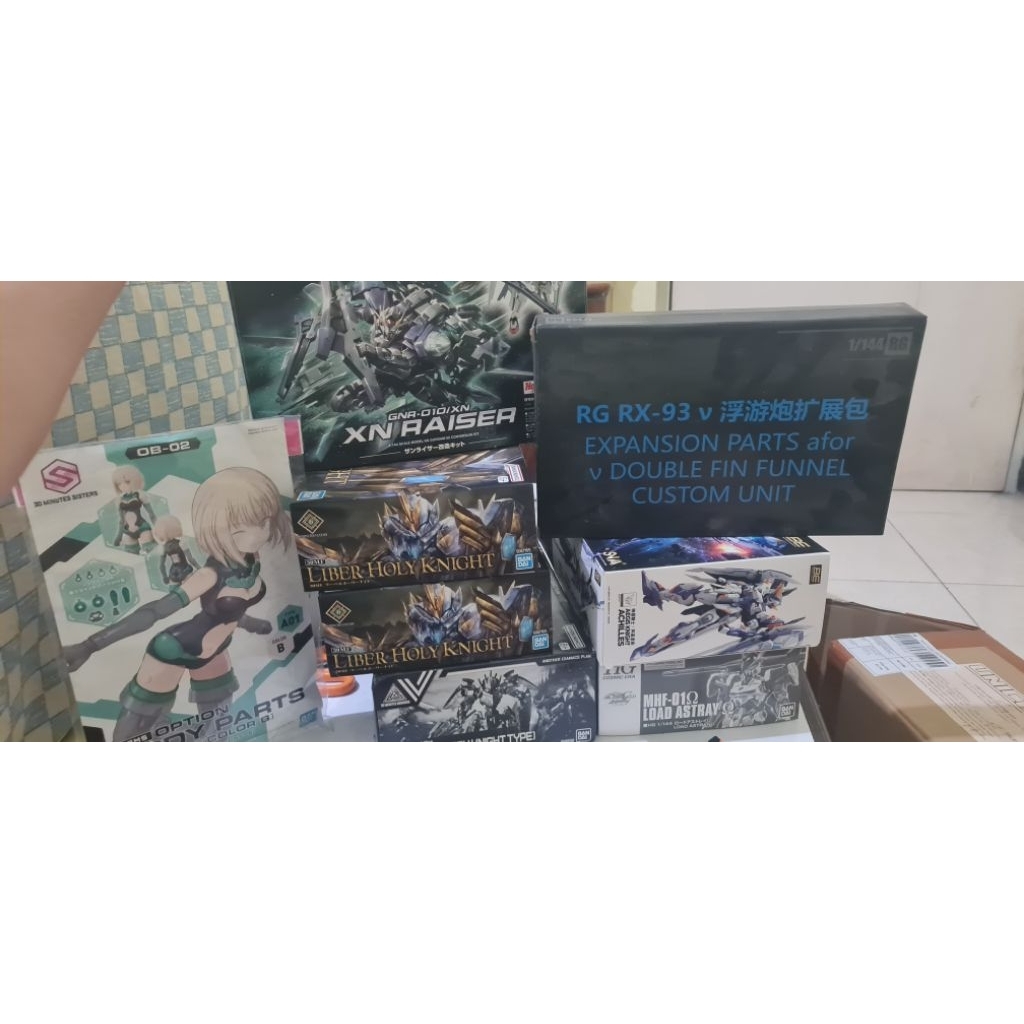 Gundam RG RX 93 v fin funnel expansion unit