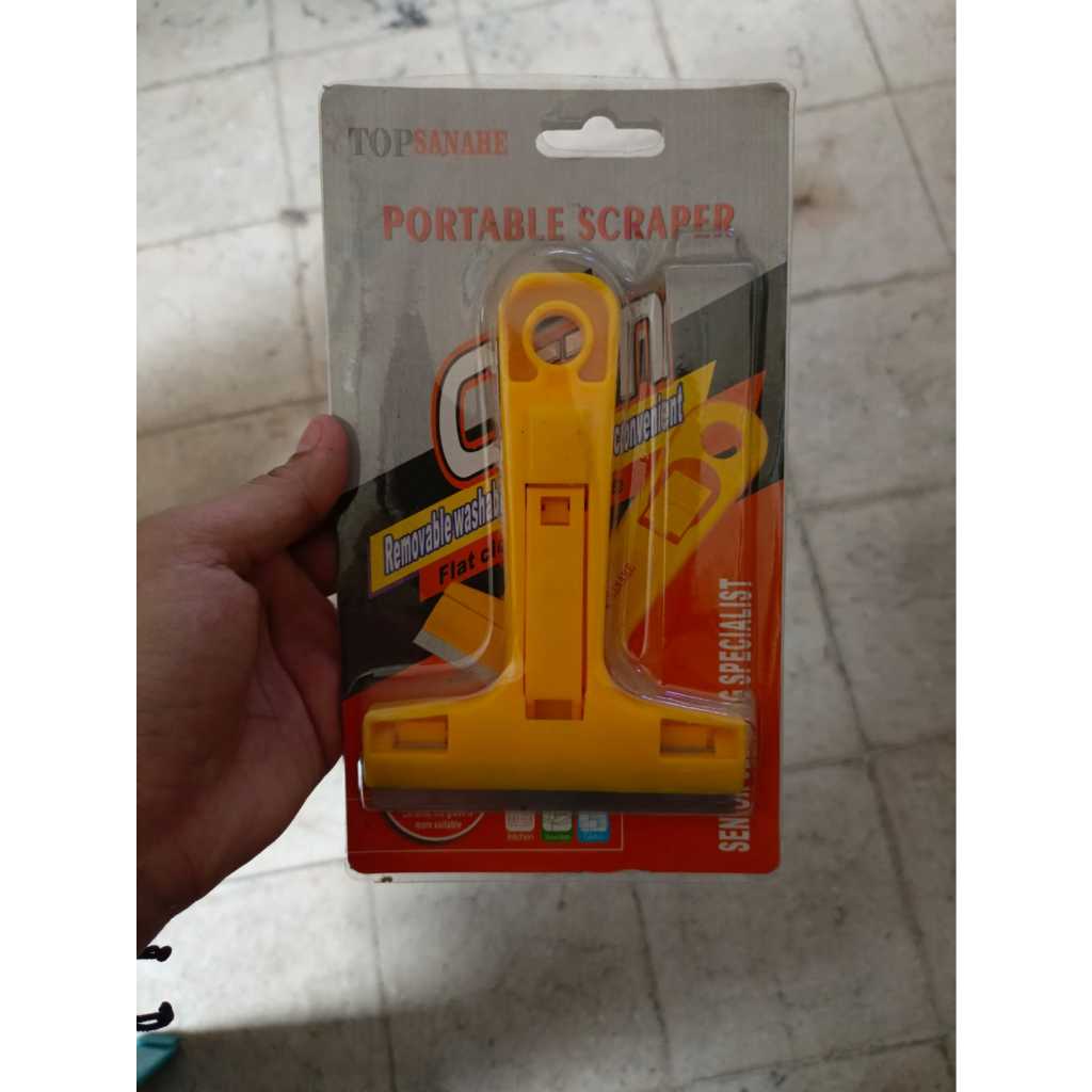 

KAPE PISAU - PORTABLE SCRAPER - PEMBERSIH KACA