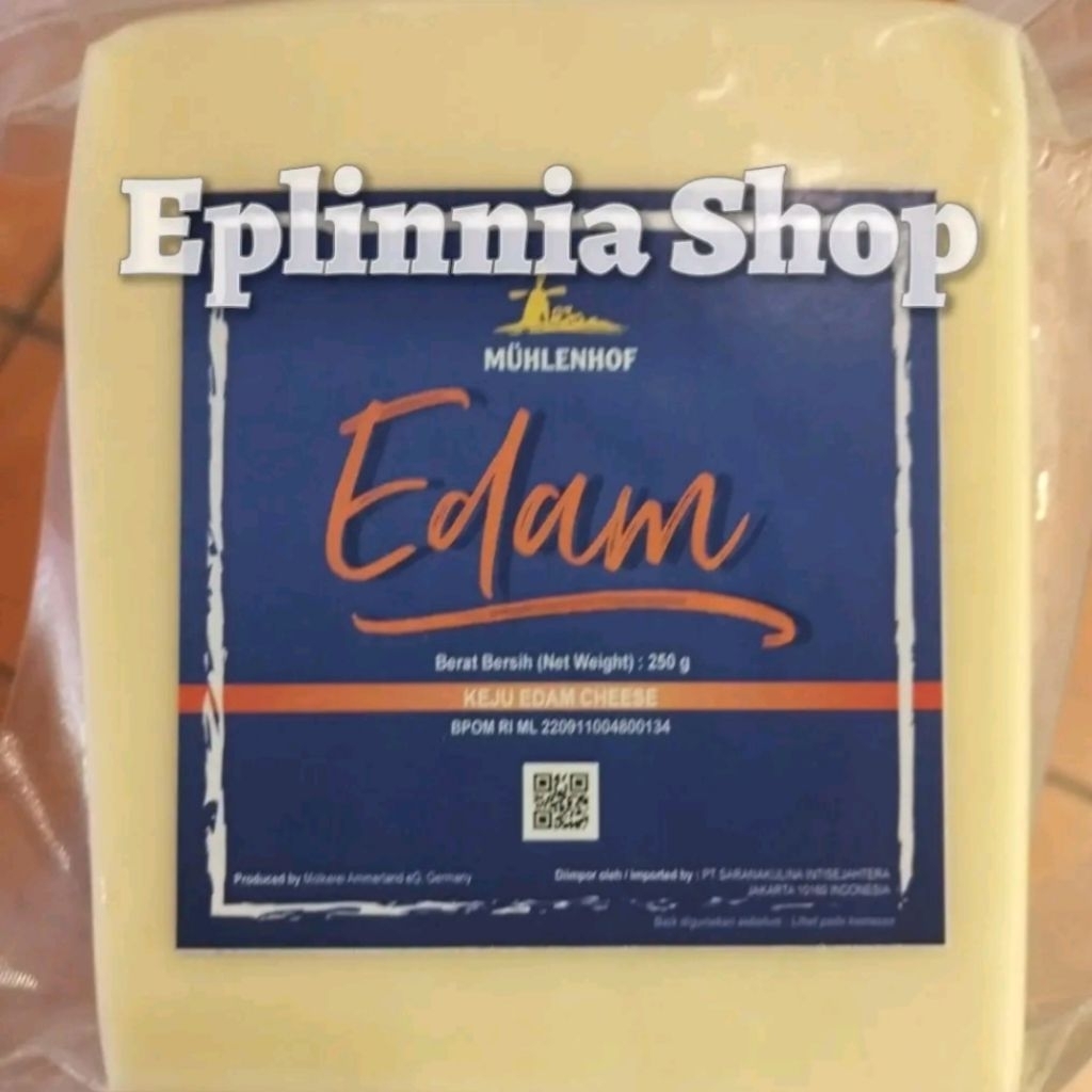 

Muhlenhof Edam Cheese 250 gr - Keju Edam