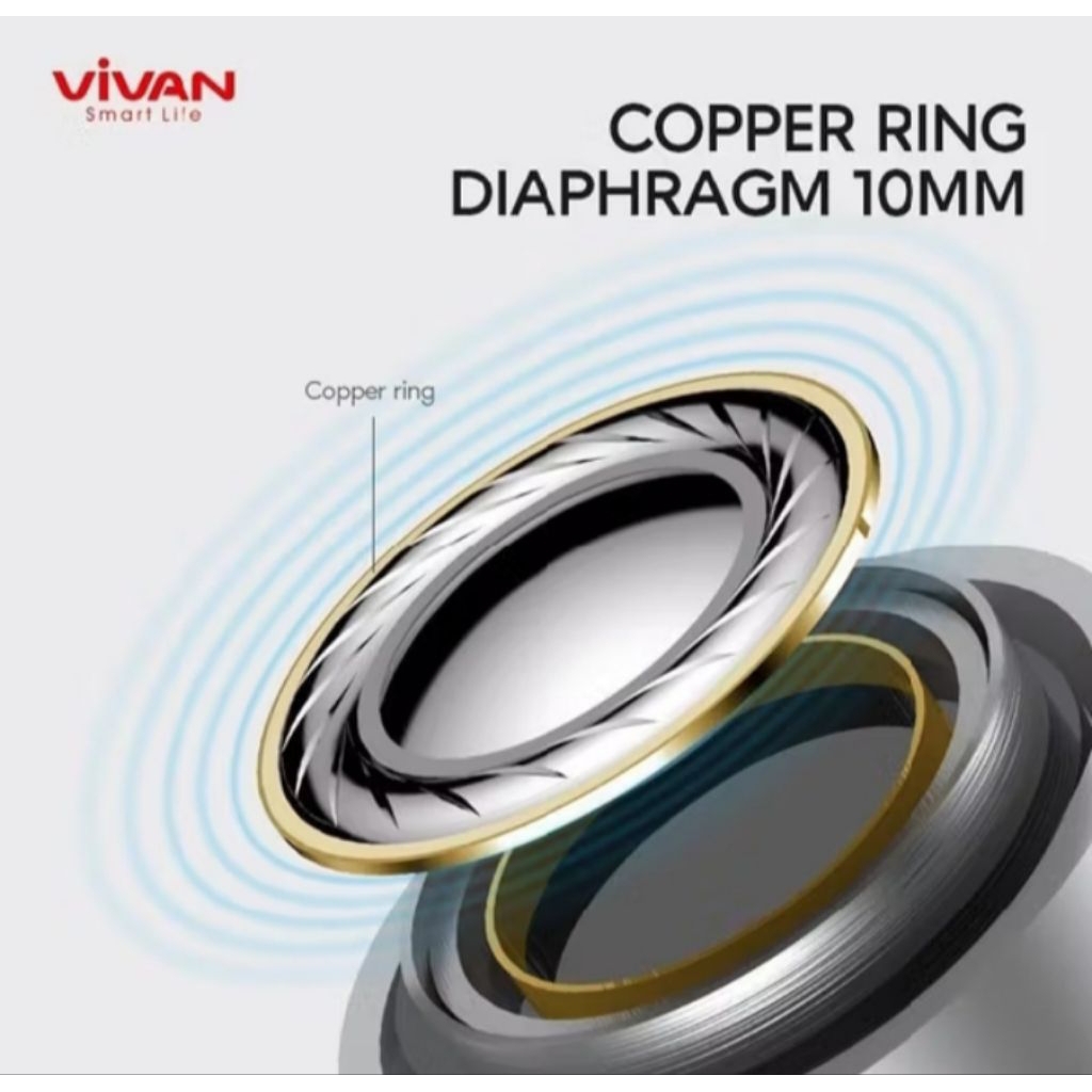 VIVAN Headset Q11S Earphone Android