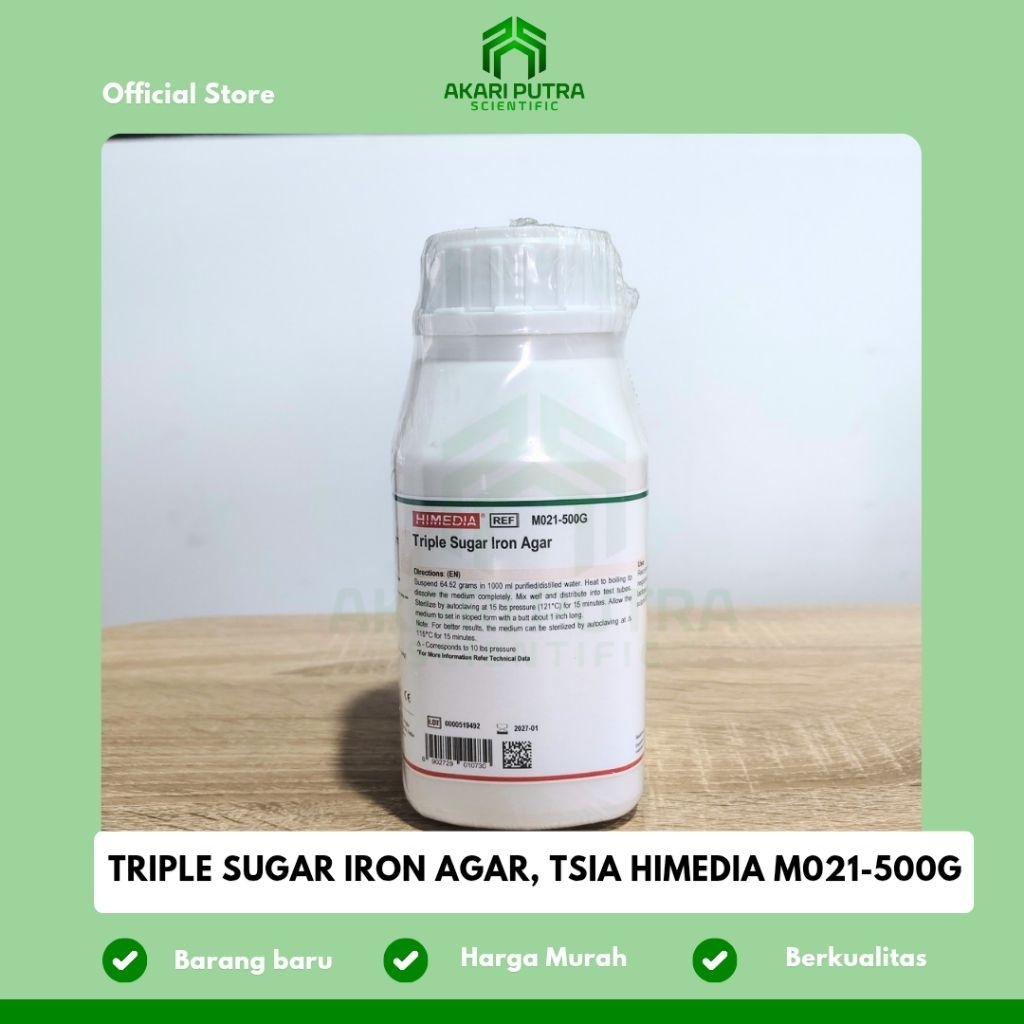 TRIPLE SUGAR IRON AGAR, TSIA HIMEDIA M021-500G
