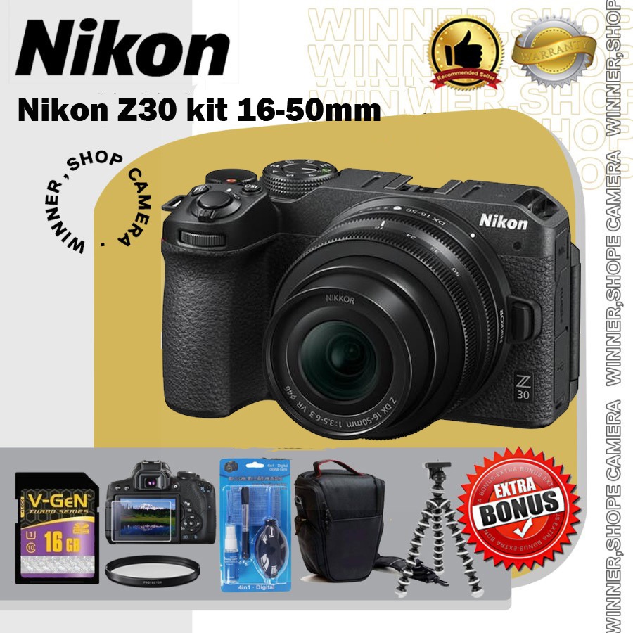 Nikon Z30 kit 16-50mm Nikon Z 30 16-50 mm Mirrorless Camera Nikon Z 30 Kit