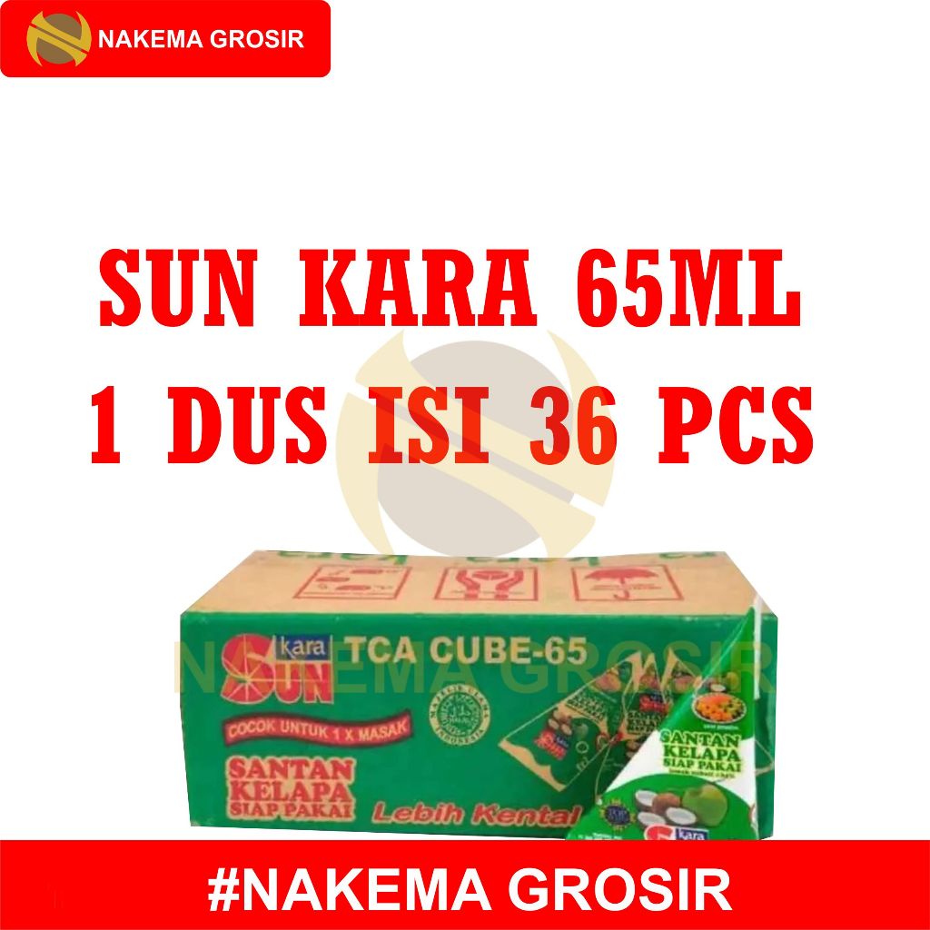 

SANTAN SUN KARA 65 ML 1 DUS - ISI 36 PCS