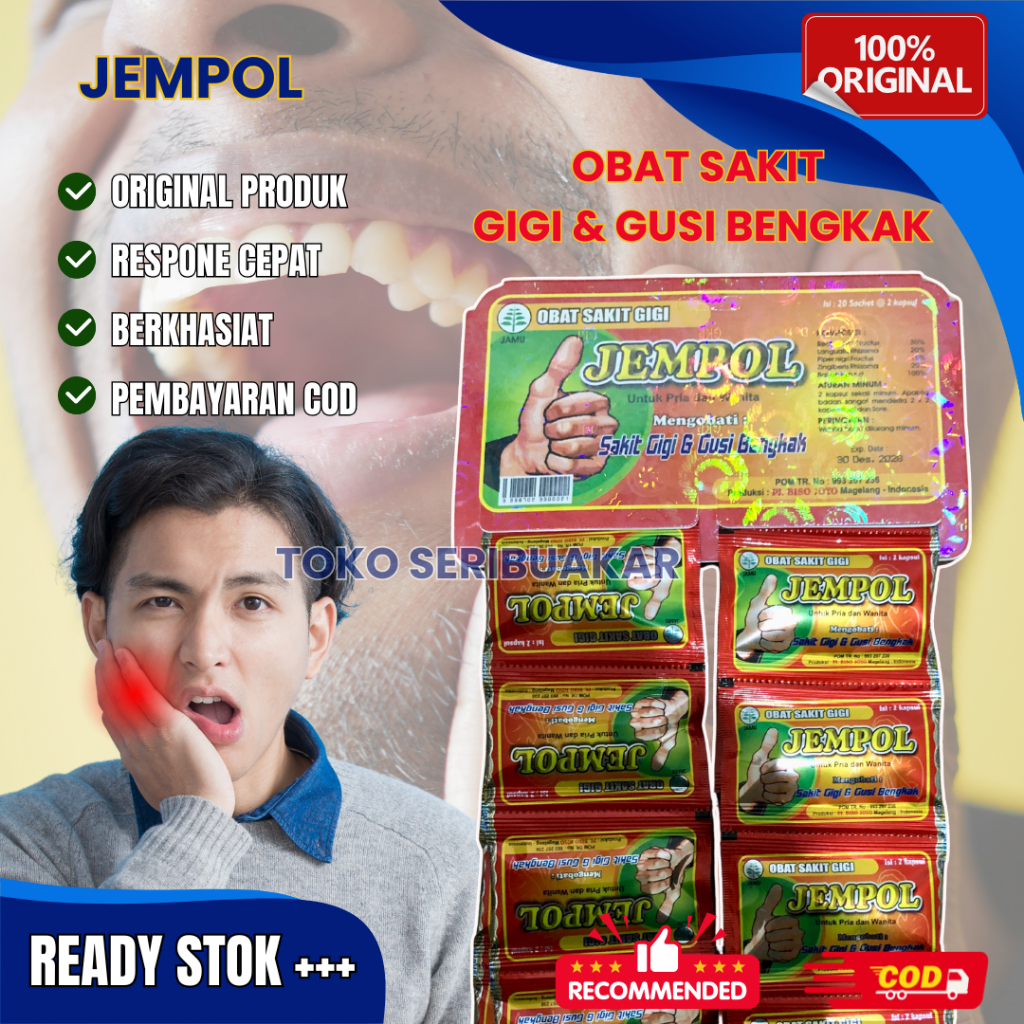 

Obat Tradisional Sakit Gigi Herbal Cap Jempol 100% Original