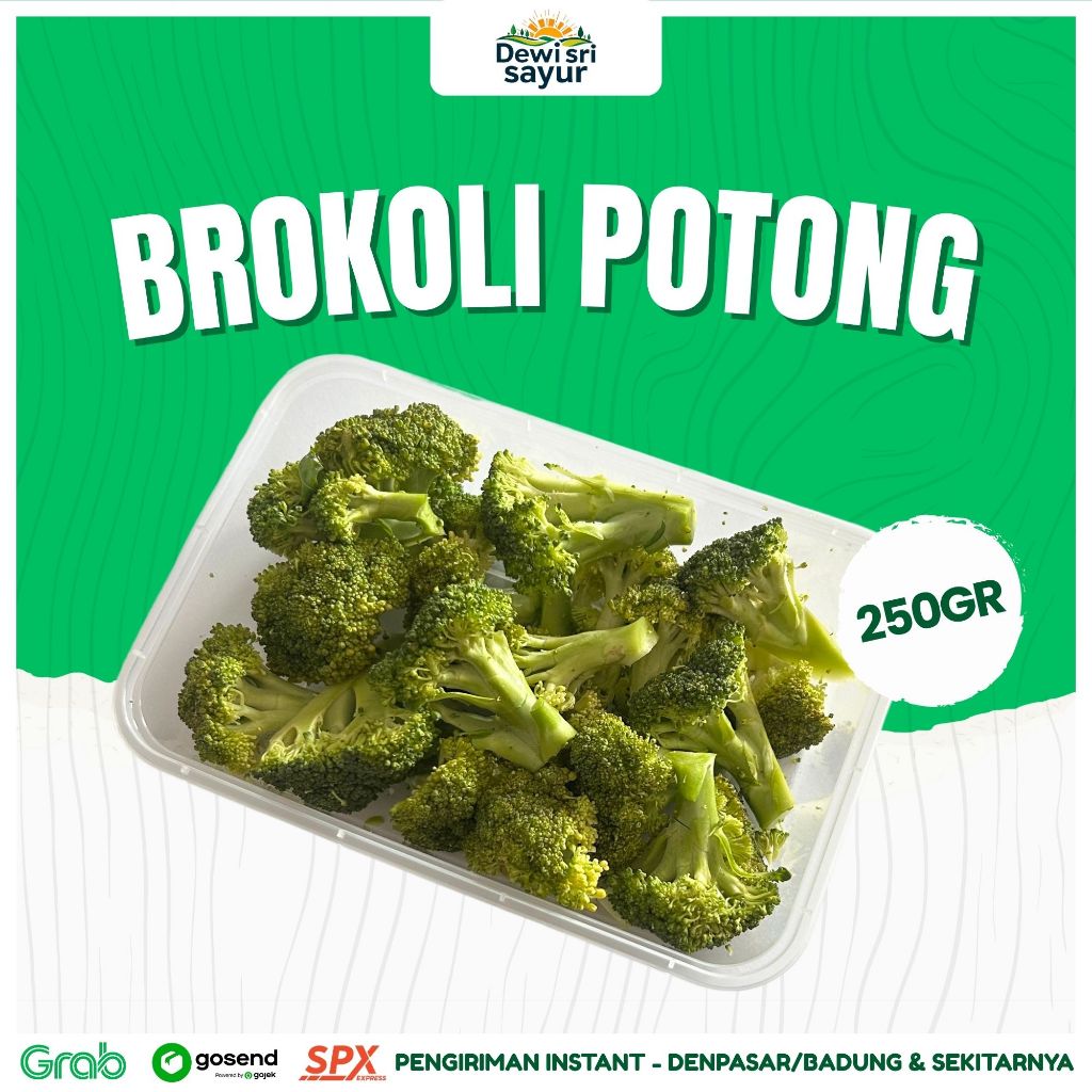 

Brokoli Potong 250gr – Dewi Sri Sayur