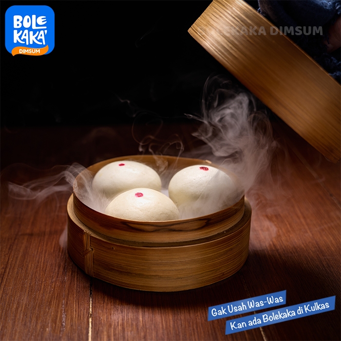 

Hapipao Coklat isi 25 pcs Bakpao Frozen Bolekaka Dimsum