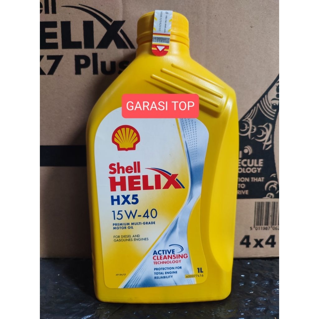 Oli Shell Helix HX5 15W-40 Original 1 Liter
