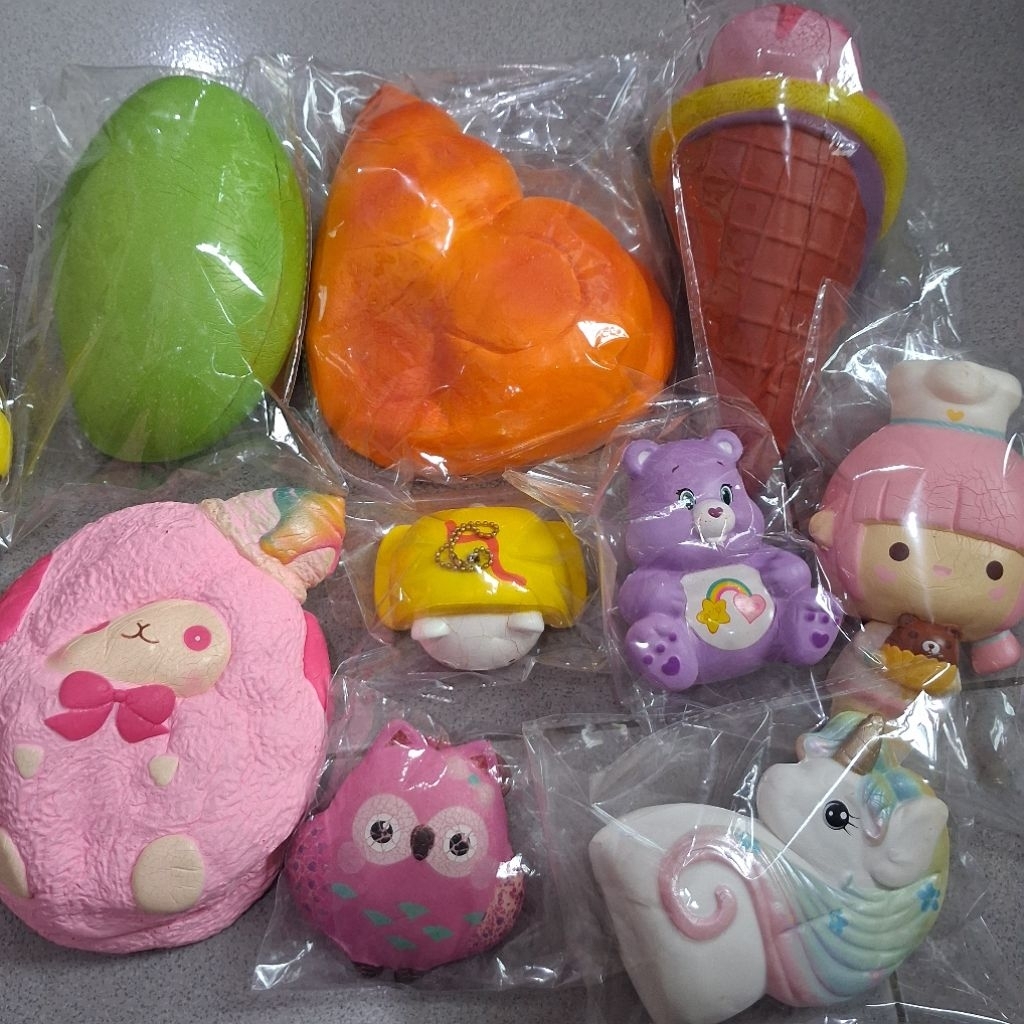 preloved squishy kiibru areedy cutie creative sumikko care bears