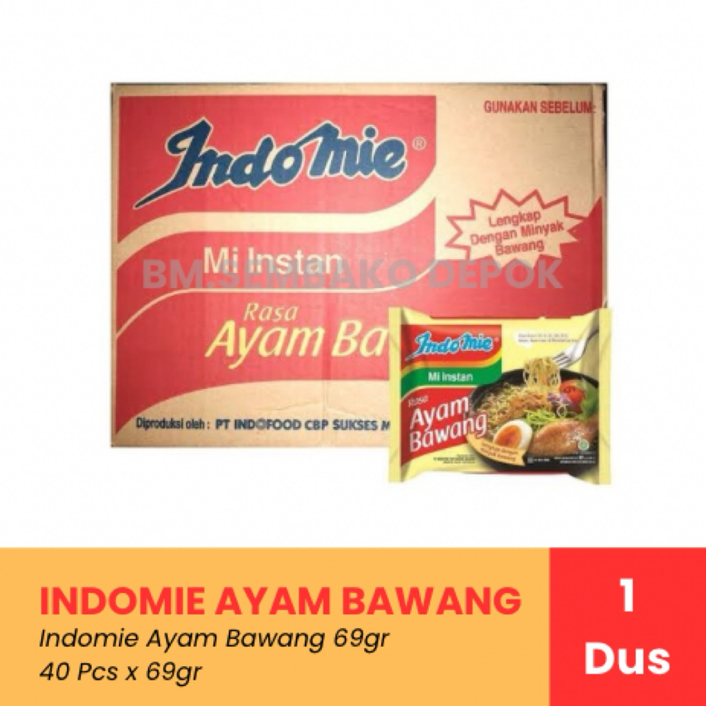 

Indomie Ayam Bawang 1 Dus / Indomie Ayam Bawang 1 Karton / Indomie Ayam Bawang Termurah / Indomie Ayam Bawang Depok