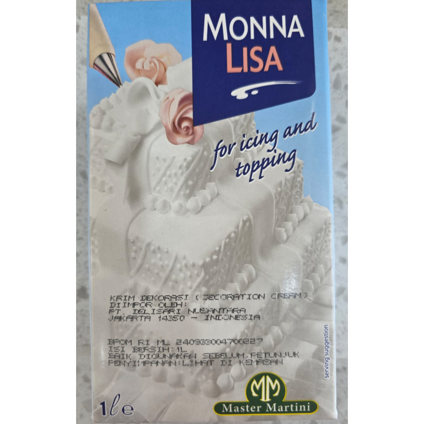 

Monnalisa Whipping Cream 1L