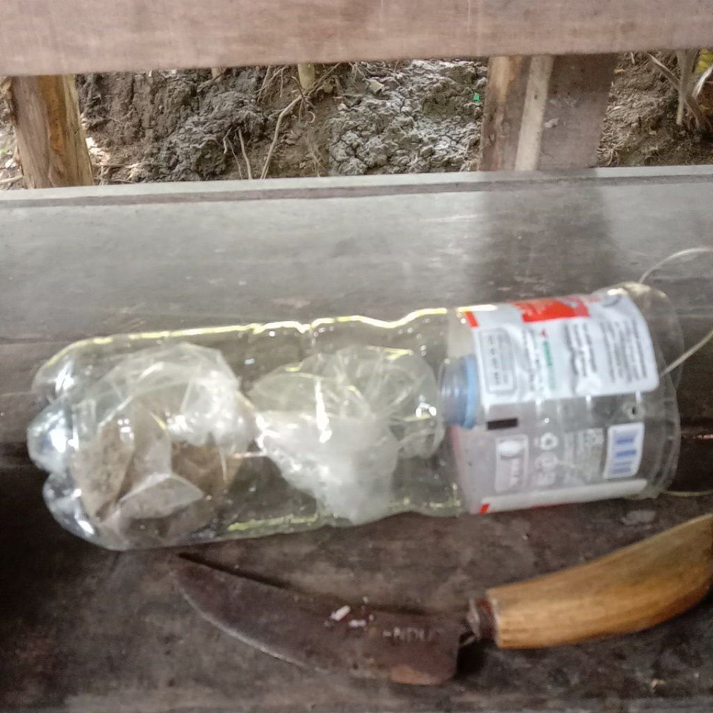 bubu untuk udang dan ikan kecil