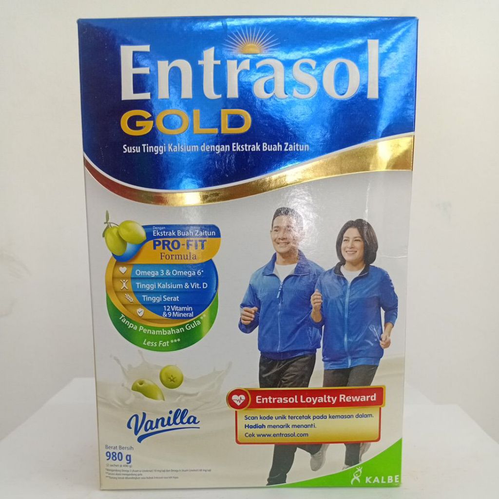 

Susu Entrasol Gold Vanilla
