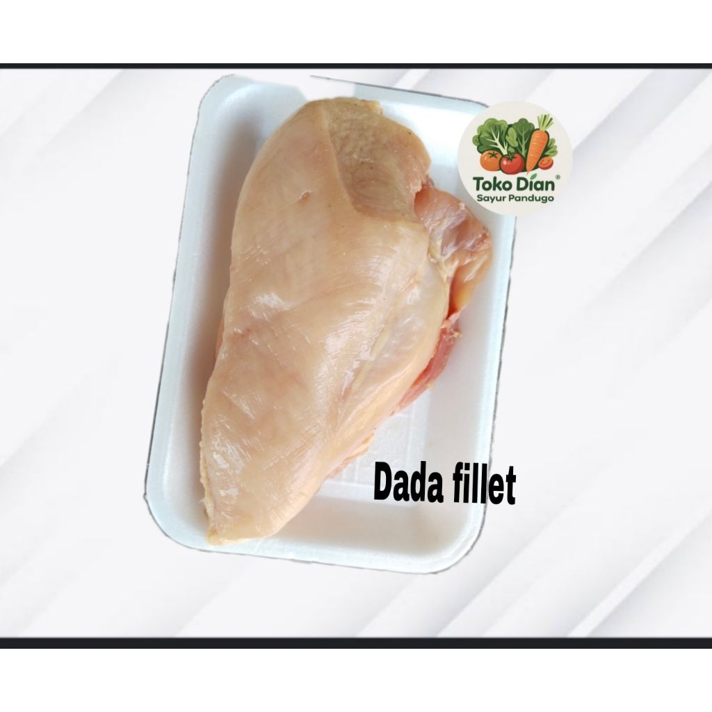 

KIRIM BESOK Dada ayam fillet 300 gr/Boneless/ dada fillet tanpa tulang tanpa kulit/ Diansayurpandugo