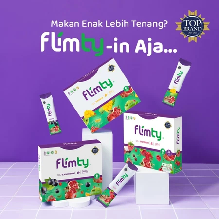 Flimty Fiber Minuman Diet Pelangsing Detox FLIMTY ORIGINAL