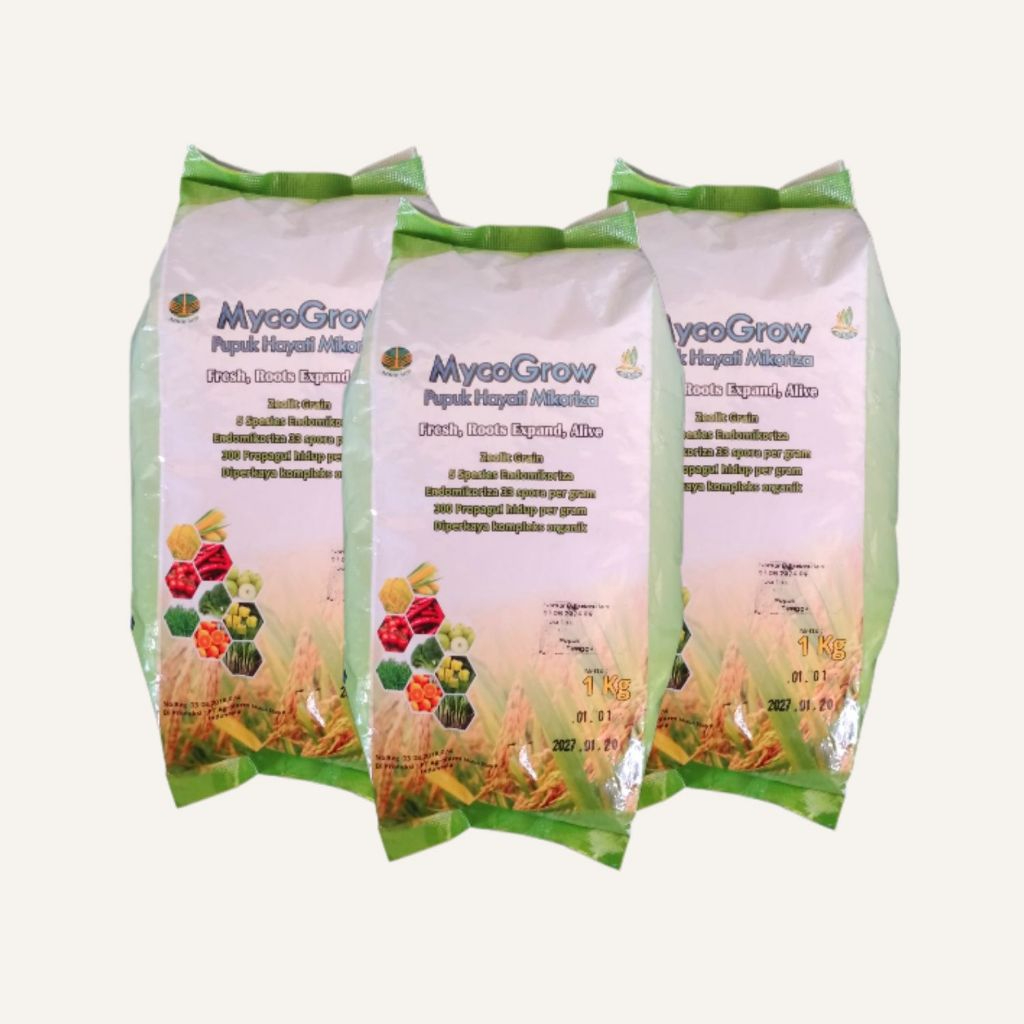MYCOGROW Pupuk Hayati Mikoriza - MycoGrow Biofertilizer - 1 Kg
