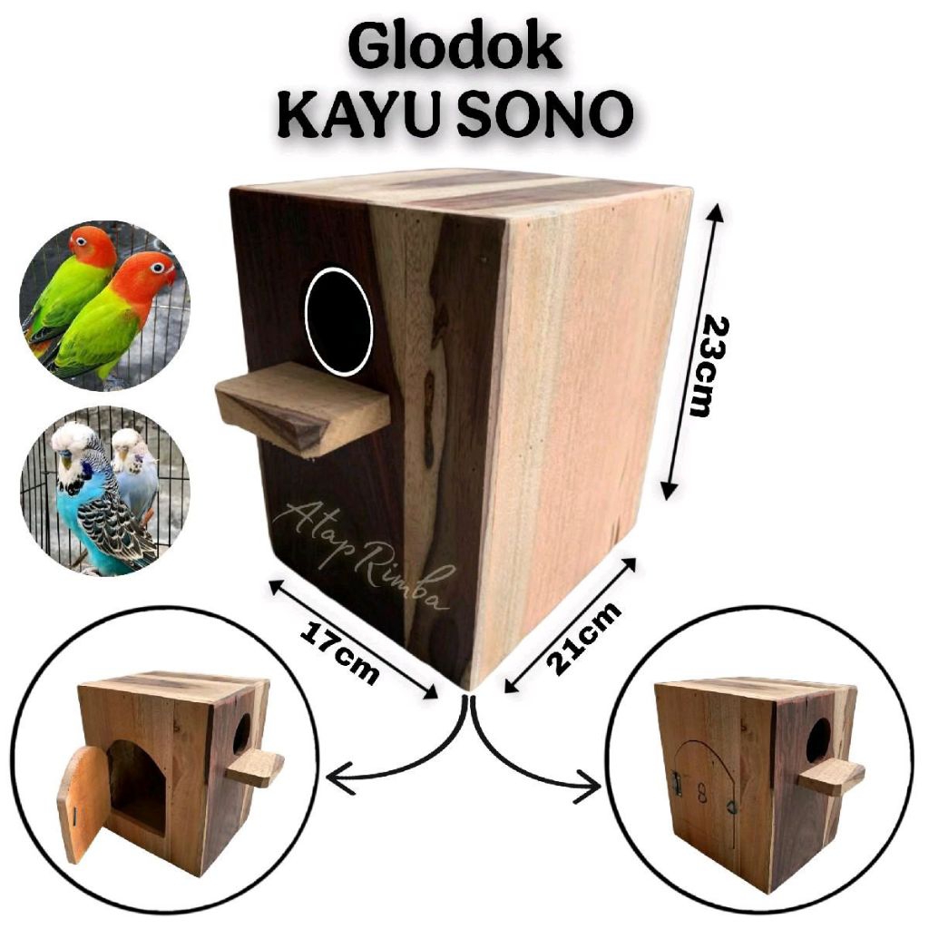 GLODOK LOVE BIRD SONO MINIMALIST