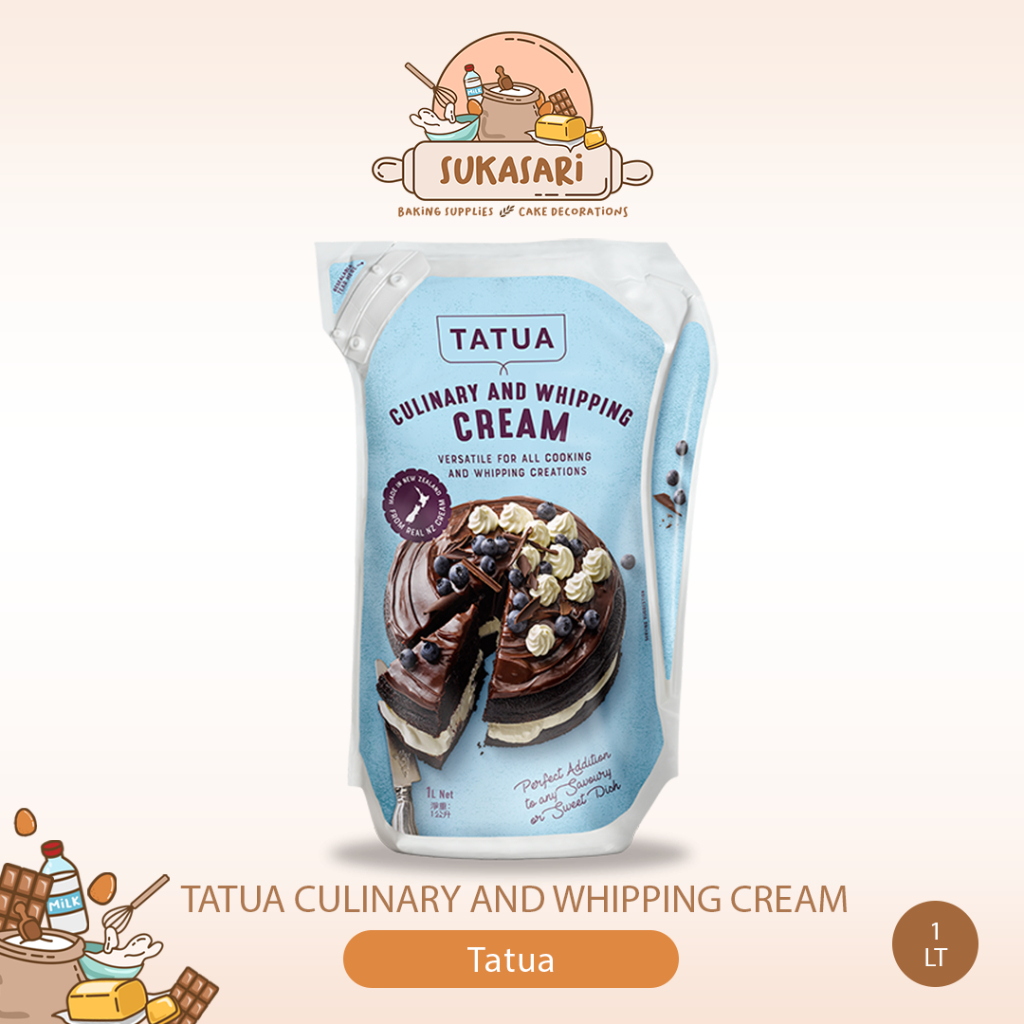 

Tatua Culinary and whipping cream 1lt / Tatua whip cooking cream 1kg