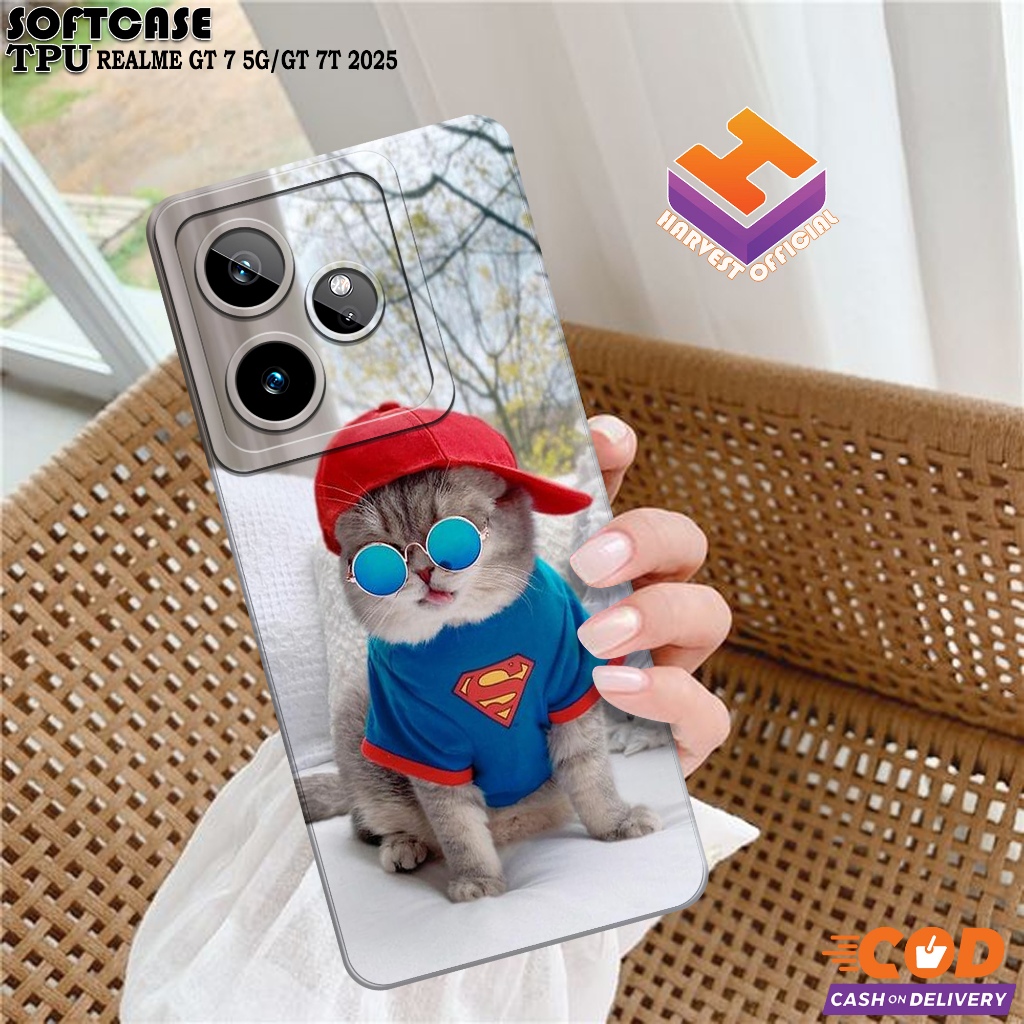 Case Hp REALME GT 7 5G/GT 7T 2025 - Soft Pro Camera - Softcase REALME GT 7 5G/GT 7T - Casing REALME 