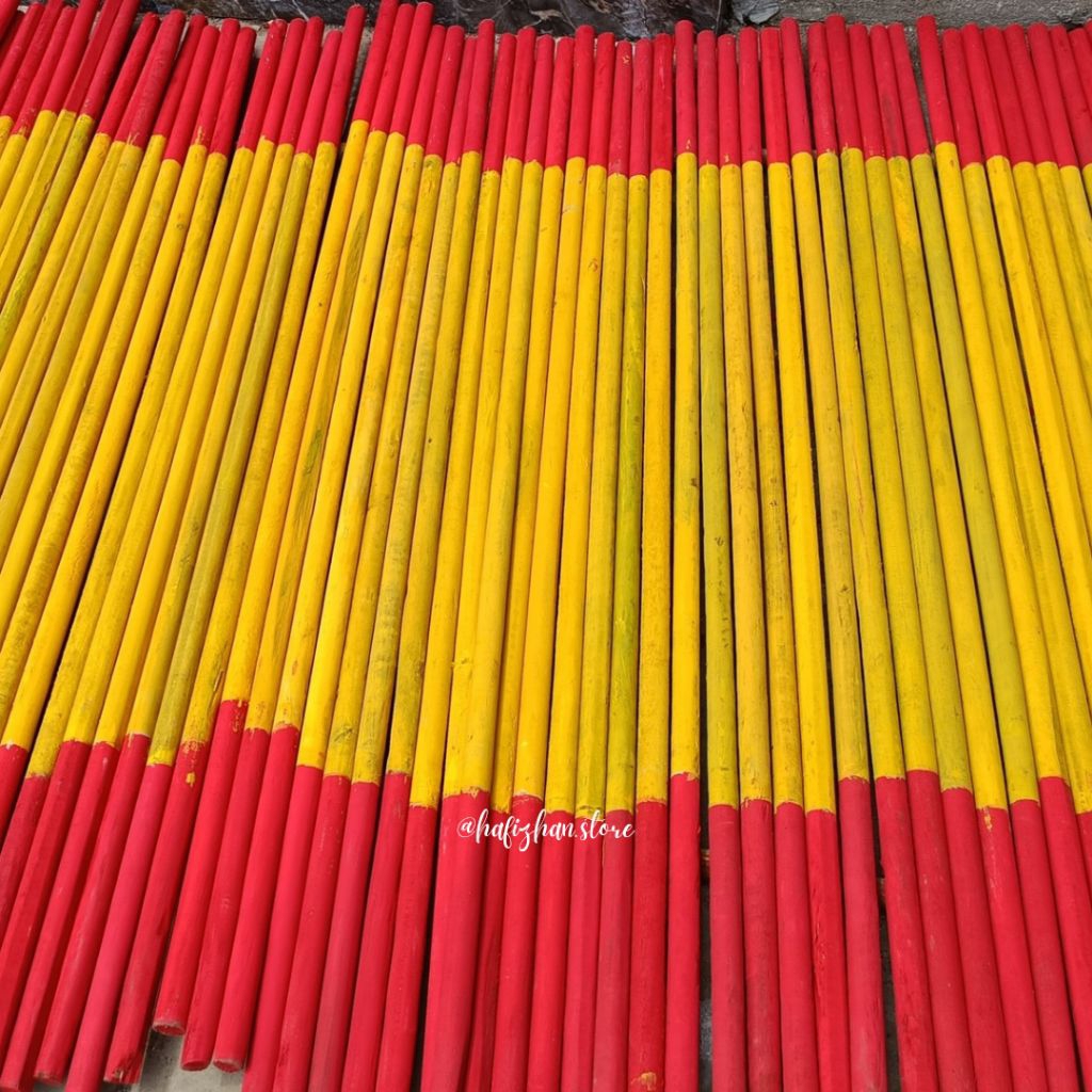 Tongkat Pramuka Warna Merah Kuning Murah