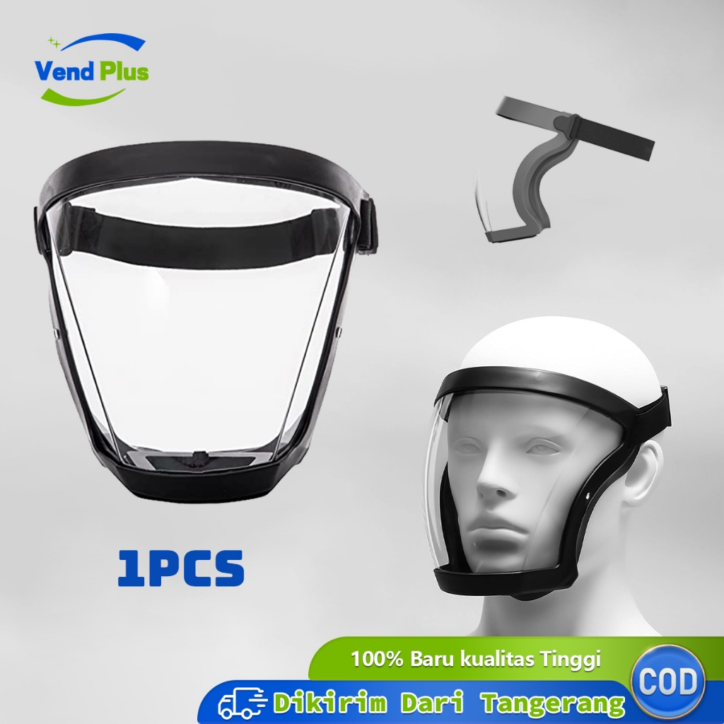 Face Shield Acrylic Full Face Anti Fog PC Face Mask FaceShield Removable