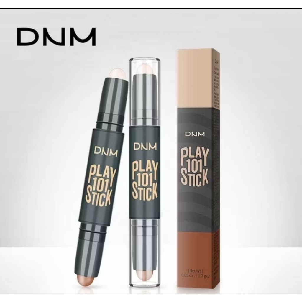 Concealer DNM Stick 2 Head Light Shading - Contour DNM Dua Sisi Untuk Mencerahkan Kulit