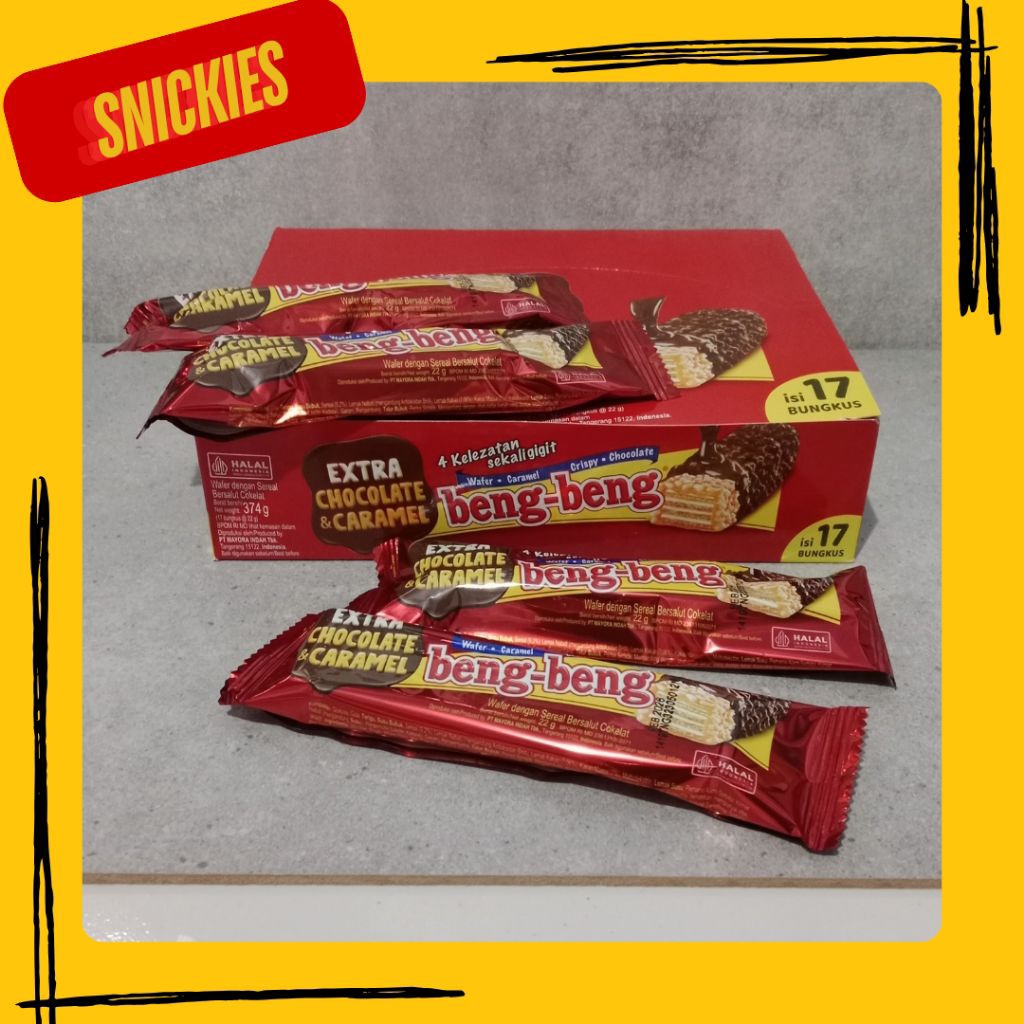 

Beng-Beng Wafer Caramel Box 22gr x 17pcs