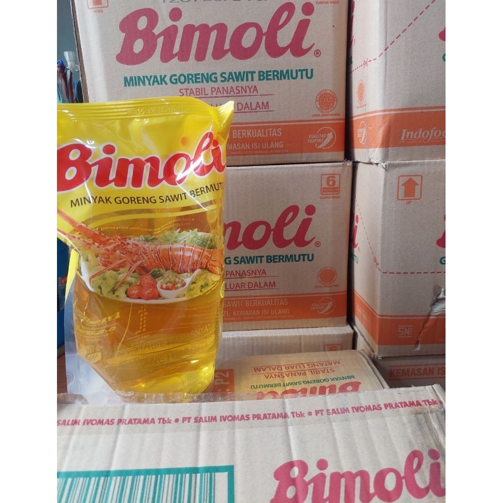 Minyak goreng bimoli 2liter 1dus