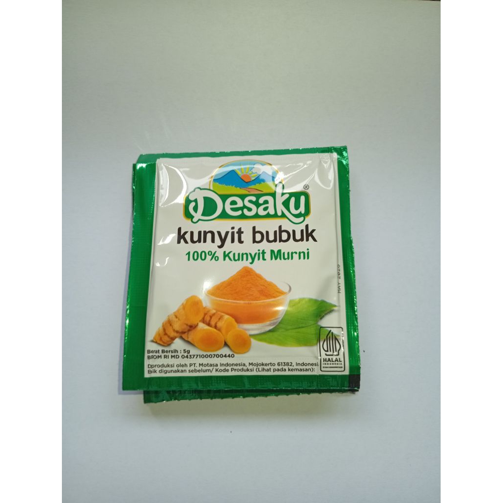 

Desaku Bumbu Kunyit Bubuk Sachet 5 gram