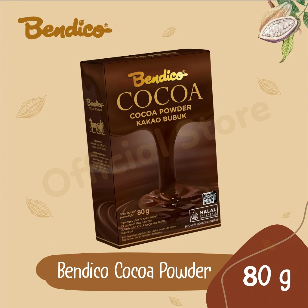 

BENDICO COCOA POWDER 80GR | Coklat Bubuk