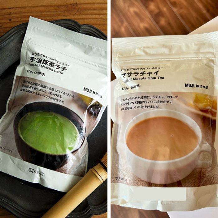 

MUJI Powder Drink 170g (Matcha Latte/ Masala Chai)