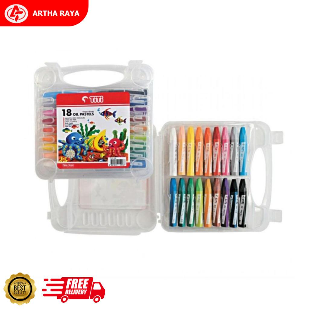

CRAYON OIL PASTEL TITI 18 WARNA