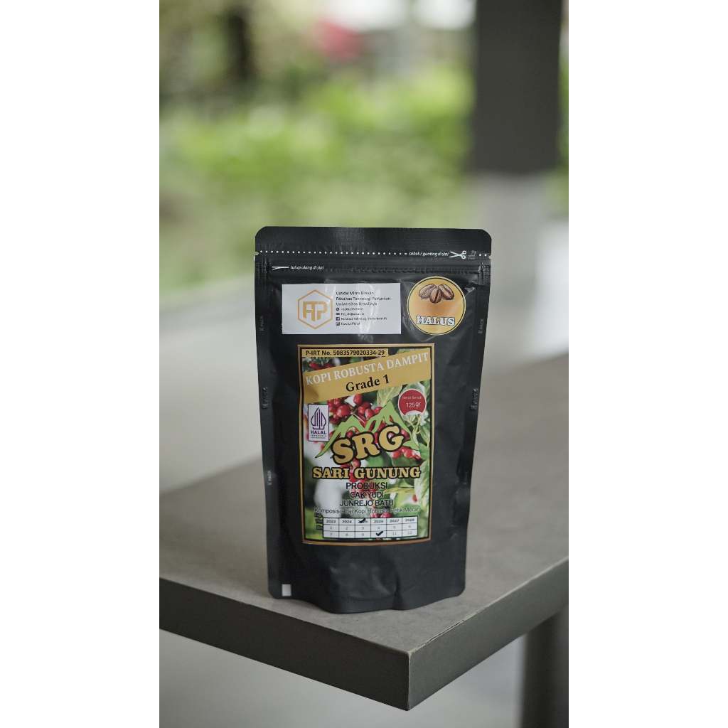 

Kopi Bubuk Robusta Dampit Grade 1 Murni "SRG" | Sari Gunung