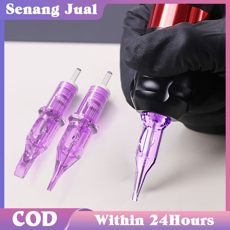 10Pcs 3/5/7RL Jarum Tatto Stainless 316 /Jarum Catridge Tatto Satu Kali Steril