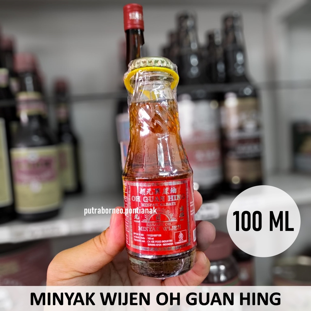 

Minyak Wijen Oh Guan Hing 100ml / Minyak Wijen Halal Untuk Masak