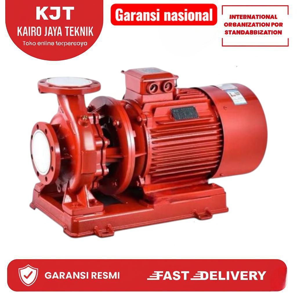 Pompa hydrant mesin pompa air 3in 7.5hp 50 kubik 3 phase pompa dorong
