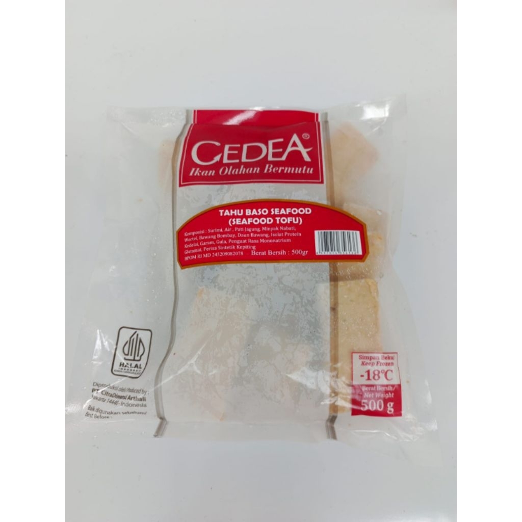 

CEDEA BAKSO TAHU SEAFOOD 500g