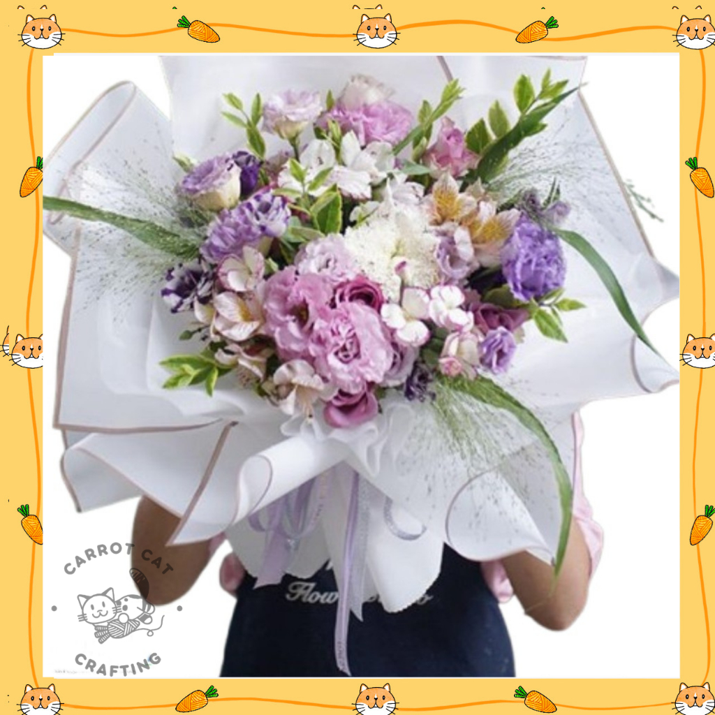 

Produk Kertas Buket Bunga GARIS EMAS / Flower Wraping Paper LINE GOLD / Kertas Cellophane (5 Lembar)